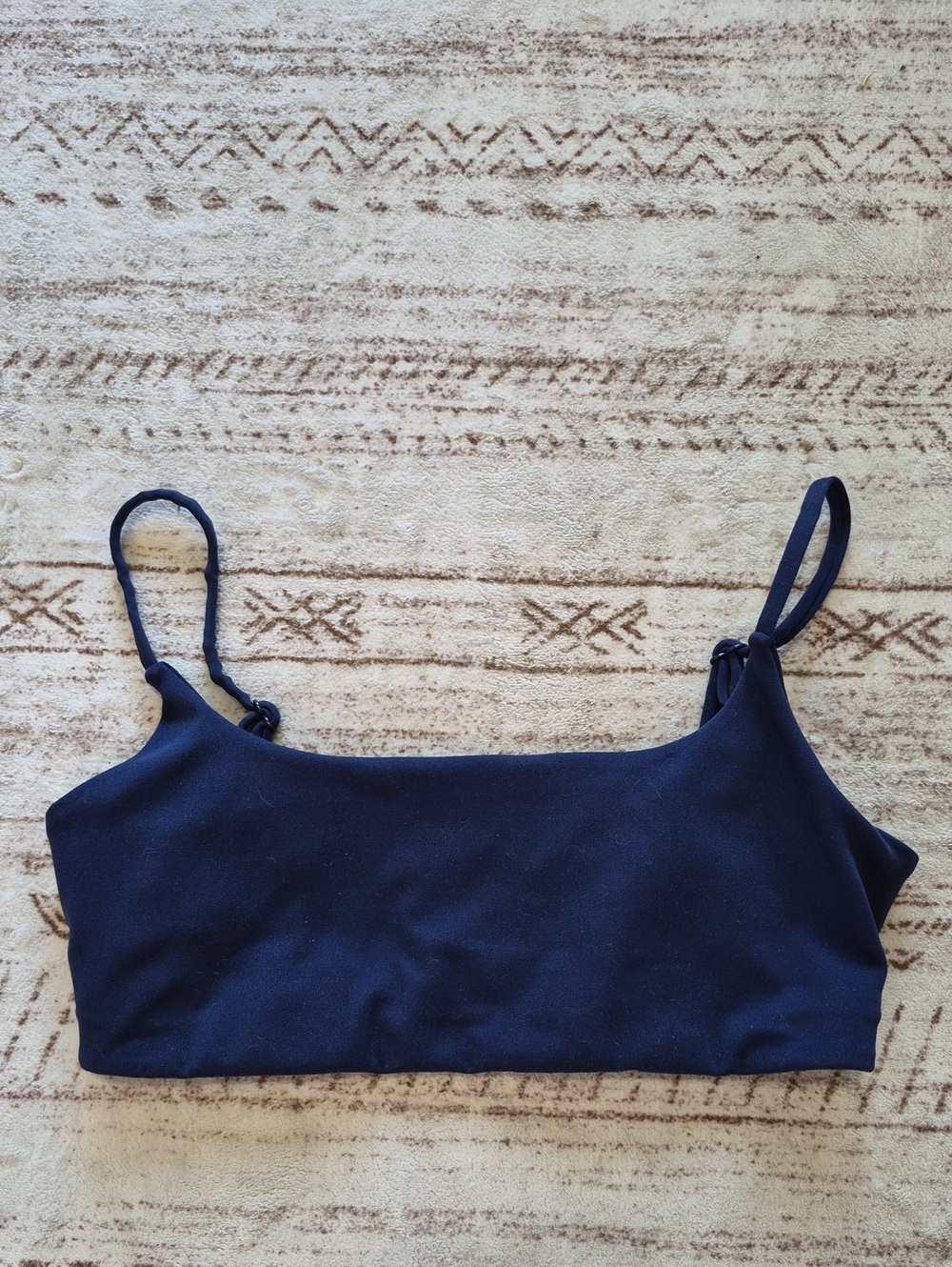 Joe Fresh Navy Blue Seamless Bandeau Bralette